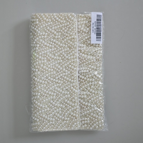Lulus Pearl-fect Day Ivory Beaded Cluth - Picture 3 of 5